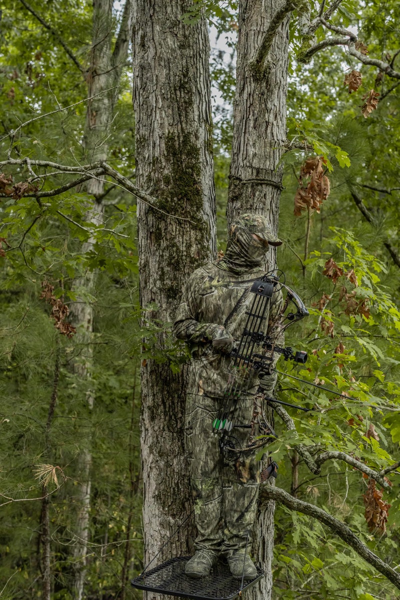 Mossy Oak Mens Camo Hunting Hoodie Performance Fleece - Image 3